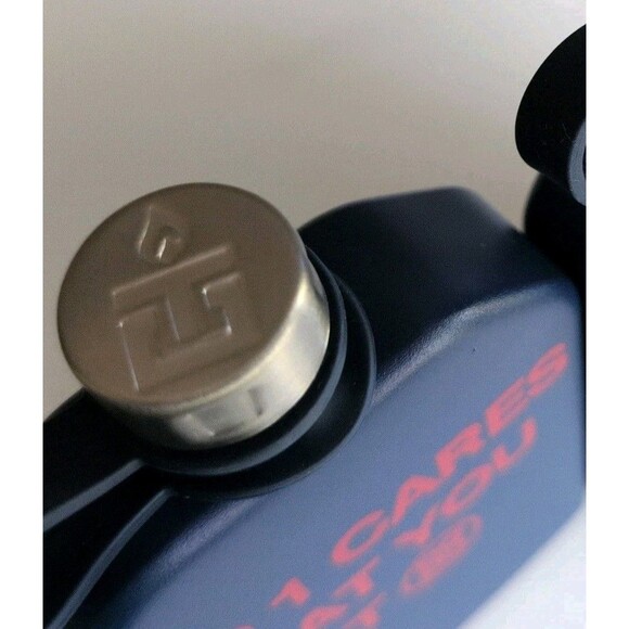 Golf G/Fore TEMPERCRAFT Flask 8oz Blue No 1 Cares What You Shot Stainless Steel - Picture 3 of 7